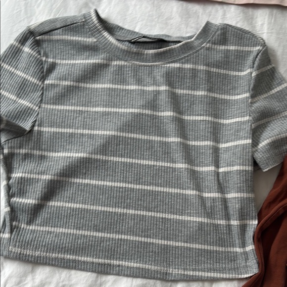 Assorted Crop Tops - Pink, White, Gray, Brown - Picture 6 of 6